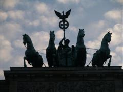 Skulpturen auf dem Brandenburgertor